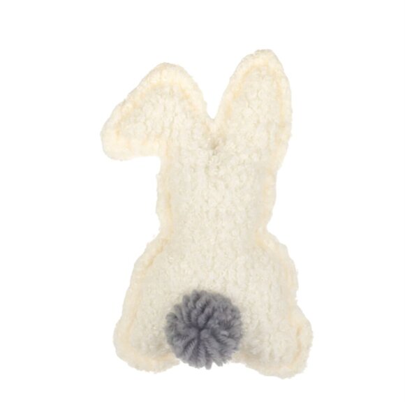 Set/4 Fabric Stuffed Bunnies - Picture 3 of 9